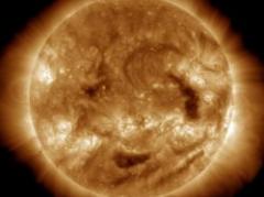 El sol está sonriendo