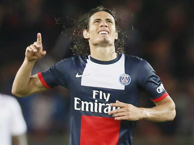 Cavani marcó su segundo gol en el Paris Saint Germain