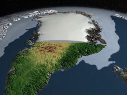 Descubren cañón bajo el hielo en Groenlandia