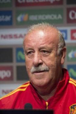 Provechito: papelón de Del Bosque en conferencia