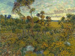 "Puesta de Sol en Montmajour", la nueva pintura de Van Gogh