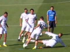 Bale llegó a Real Madrid y ya le tiró un caño a Ronaldo
