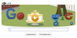 Google celebra su cumpleaños con un divertido doodle