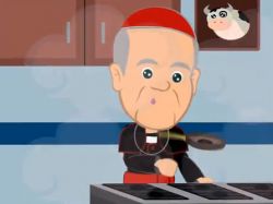 Dibujo animado del papa Francisco cuenta toda su vida Dibujo animado del papa Francisco cuenta toda su vida