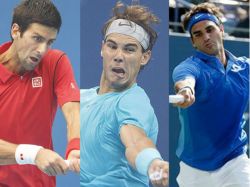 Nadal, Djokovic y Federer avanzan a octavos en Shangai