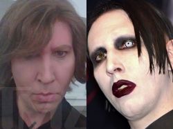 Así se ve el cantante Marilyn Manson sin maquillaje Así se ve el cantante Marilyn Manson sin maquillaje