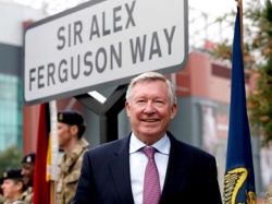 Alex Ferguson tiene una calle en Manchester con su nombre