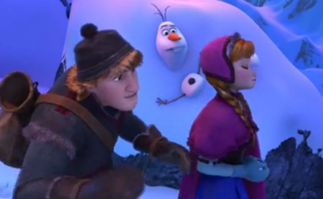 Videoclip de "Frozen", la nueva película de Disney