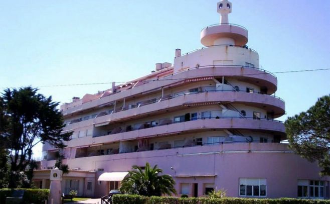 Planeta Palace Hotel en 2008. Otro de los legados de Natalio Michelizzi al balneario. Fue inaugurado en 1937 y es un ejemplo de Arquitectura Art Dec.