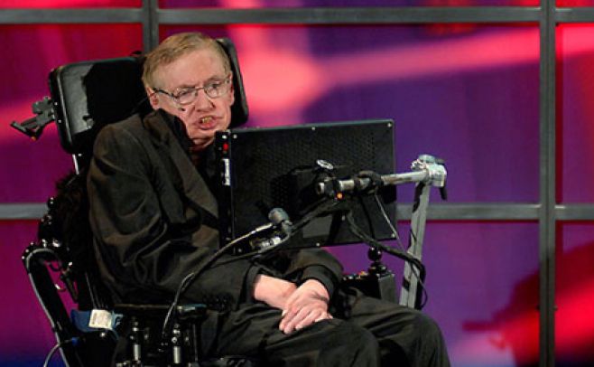 Stephen Hawking muestra el universo en su primera aplicación