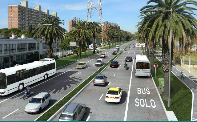 Boulevard Artigas lo será en toda su extensión. Comenzaron las obras de ensanche entre Martín Fierro y el Monumento a Luis Batlle