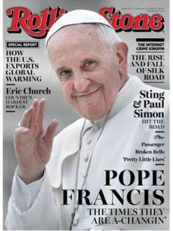 Francisco el primer pontífice en la portada de Rolling Stone Francisco el primer pontífice en la portada de Rolling Stone
