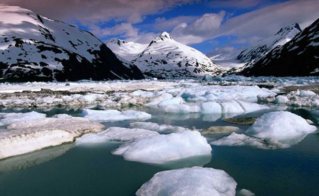 Capa de hielo de lagos de Alaska disminuyó un 22 % en 20 años