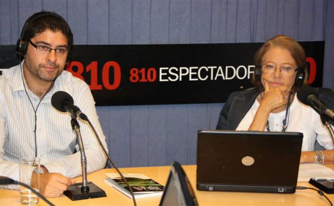 Javier Benech y Rosario Castellanos