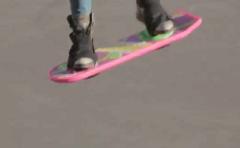 La patineta flotante de "Volver al Futuro" ya es realidad