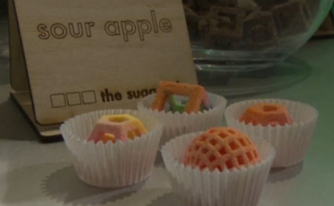 Comida futurista: impresa en tres dimensiones