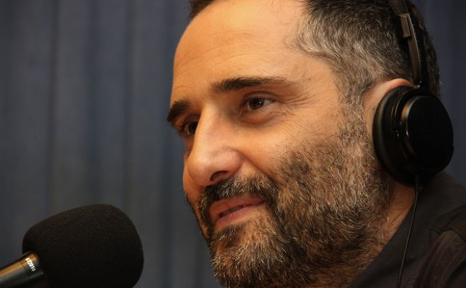 Jorge Drexler en estudios de radio El Espectador. Claudio Guido