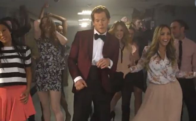 Kevin Bacon volvió a bailar "Footloose" después de 30 años Kevin Bacon volvió a bailar "Footloose" después de 30 años