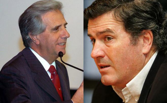 Tabaré Vázquez y Pedro Bordaberry coincidieron en Castillos