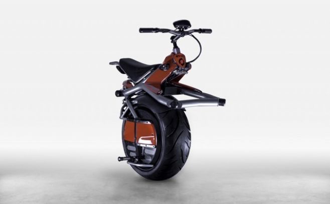 La moto eléctrica que tiene una sola rueda La moto eléctrica que tiene una sola rueda