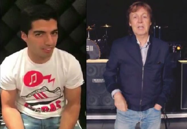 Paul con Luis Suárez: "El público uruguayo es fantástico"