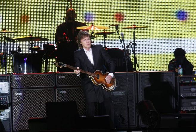 ¡Oh yeah! Paul McCartney la rompió otra vez. EFE