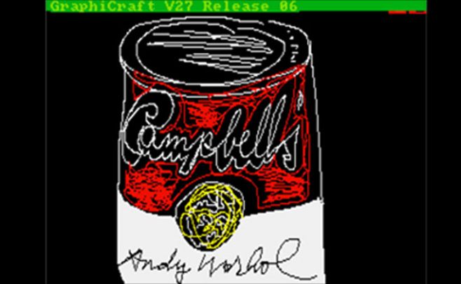 Encontraron obras de Andy Warhol creadas por computadora