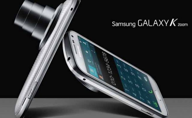 Presentan el Galaxy K Zoom, "smartphone" para fotografía