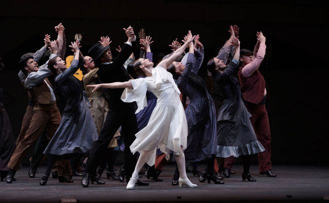 "Bodas de Sangre", basada en la obra de Federico Garca Lorca.. Compaa de danza Antonio Gades