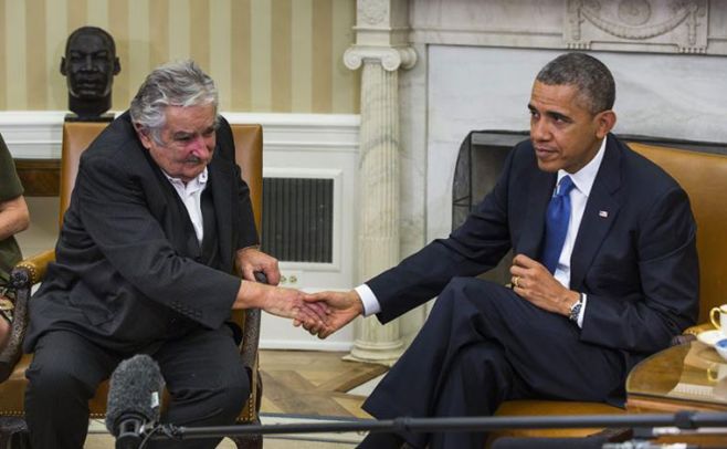 Encuentro Mujica-Obama. EFE