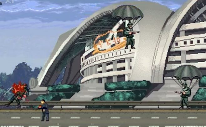 Videojuego: líder norcoreano vs. "hordas imperialistas" de EEUU