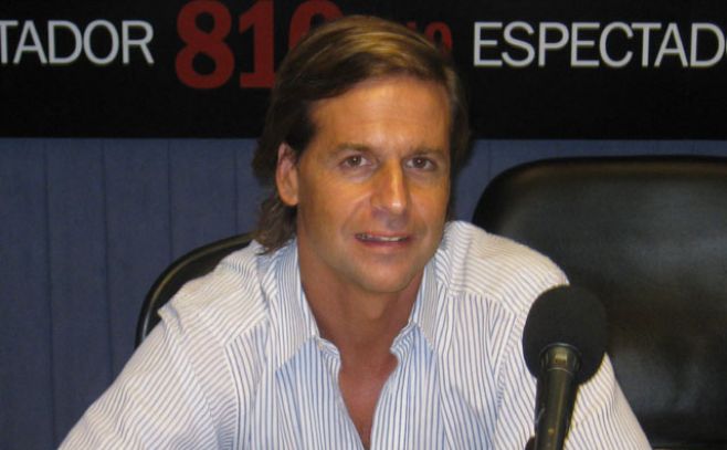 El precandidato nacionalista Luis Lacalle Pou. 