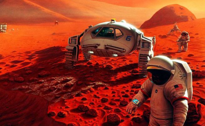 La NASA planea llevar humanos a Marte en el 2035