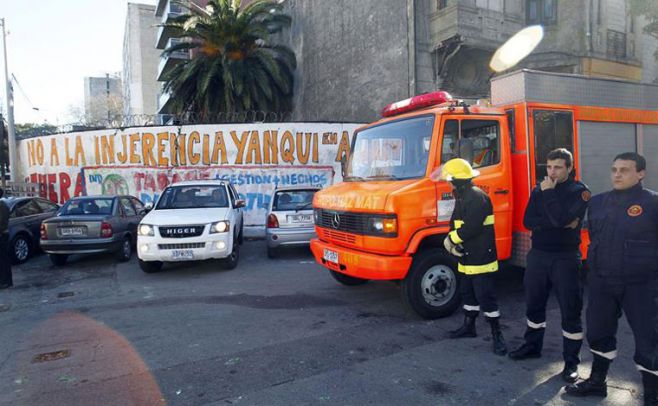 Sesión del Parlasur con falsa amenaza de bomba. EFE