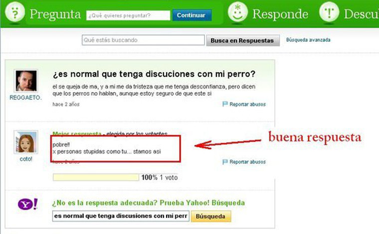 Las 10 preguntas más insólitas de Yahoo! Respuestas