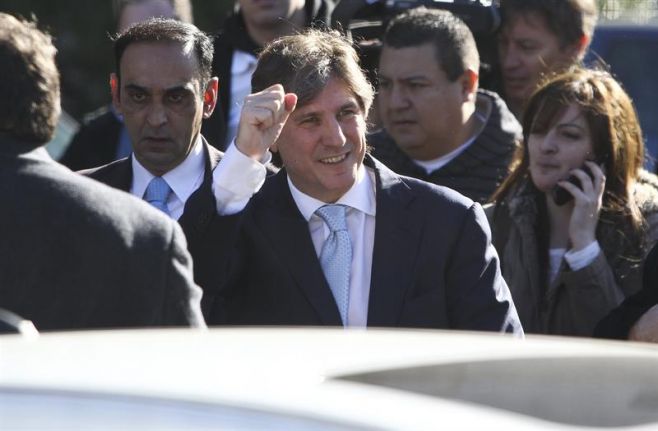 Boudou dice que causa judicial tiene objetivo de sacarle de la cancha. EFE