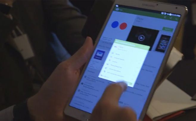 Samsung presentó tablet más fina y liviana