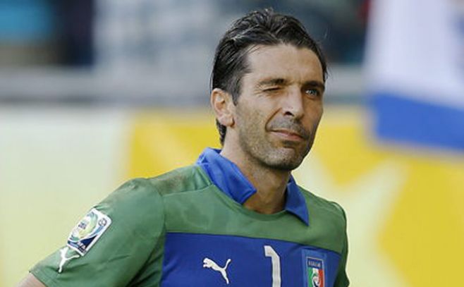 Buffon podr�a jugar ante Costa Rica.. EFE