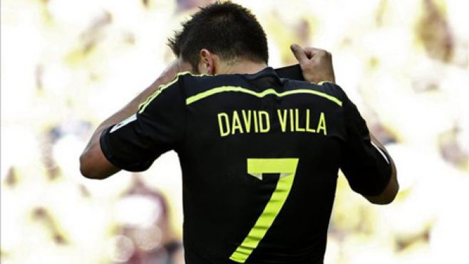 David Villa, delantero de Espa�a.. EFE David Villa, delantero de Espa�a.. EFE