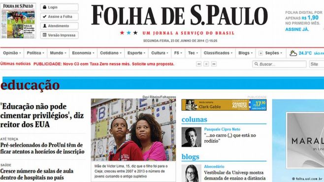 Rige en Brasil inédita "Constitución" de Internet