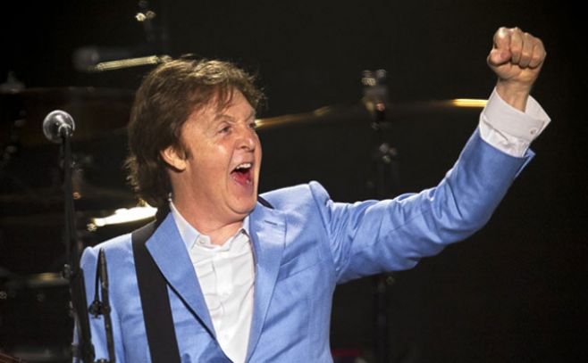 Paul McCartney, el exbeatle de 71 aos.. EFE