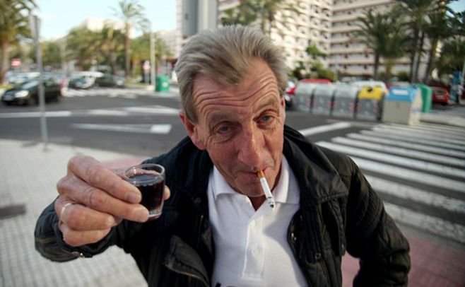 Pete Lackey, britnico exiliado en Tenerife.