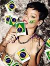 Rihanna comparó goleada alemana con golpes de Brown Rihanna comparó goleada alemana con golpes de Brown