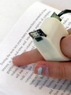 Desarrollan dispositivo portátil para que ciegos puedan leer