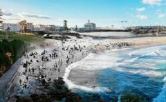 Australia, ayer y hoy a través de un fotomontaje