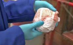 Así es como se disuelve una hamburguesa