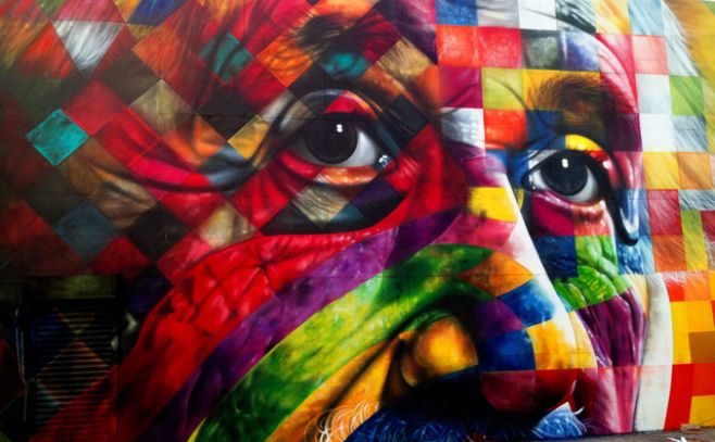 Kobra, el grafitero global que vibra en San Pablo. Eduardo Kobra