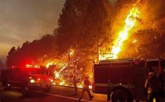 Cazador acusado de causar incendio en California