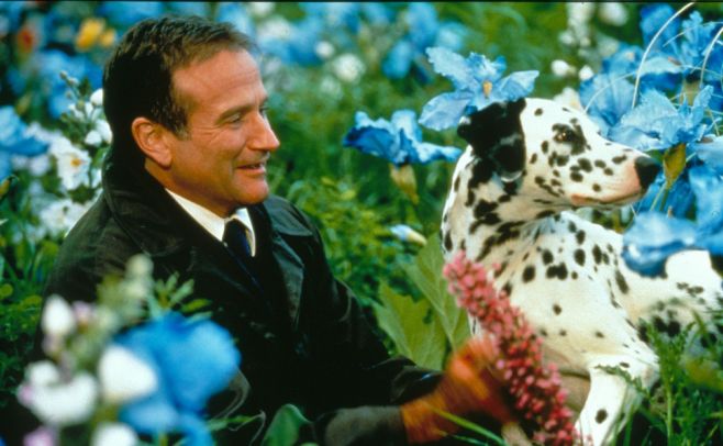 Ms all de los sueos, pretencioso filme de Vincent Ward, 1998.