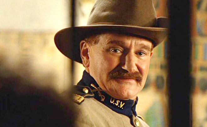 Una noche en el museo, comedia infantil de Shawn Levy, 2006. Dos aos despus hizo la segunda parte.